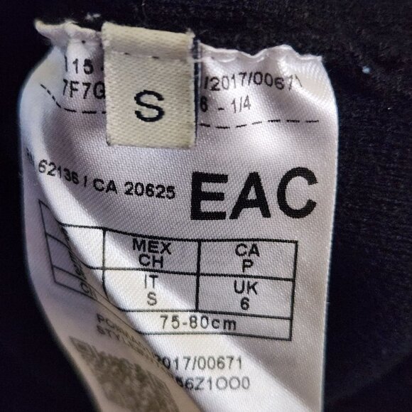 Guess Y2K Black Gold Metallic Stars Dolman Sleeve Oversized Sweater Size S - Picture 7 of 8